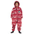 Snuggs Kids Blanket Onesie Red christmas